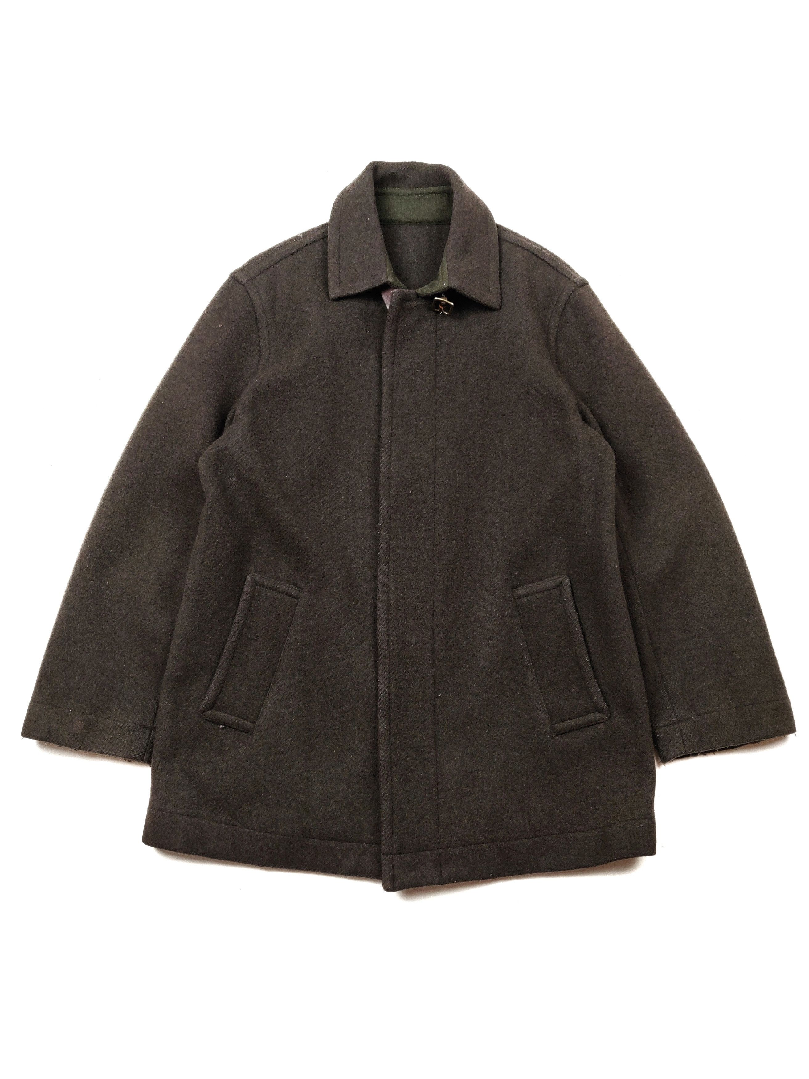 Japanese Brand Half Moon Japan Heavy Coat Jacket Outerwear Size US M / EU 48-50 / 2 - 1 Thumbnail