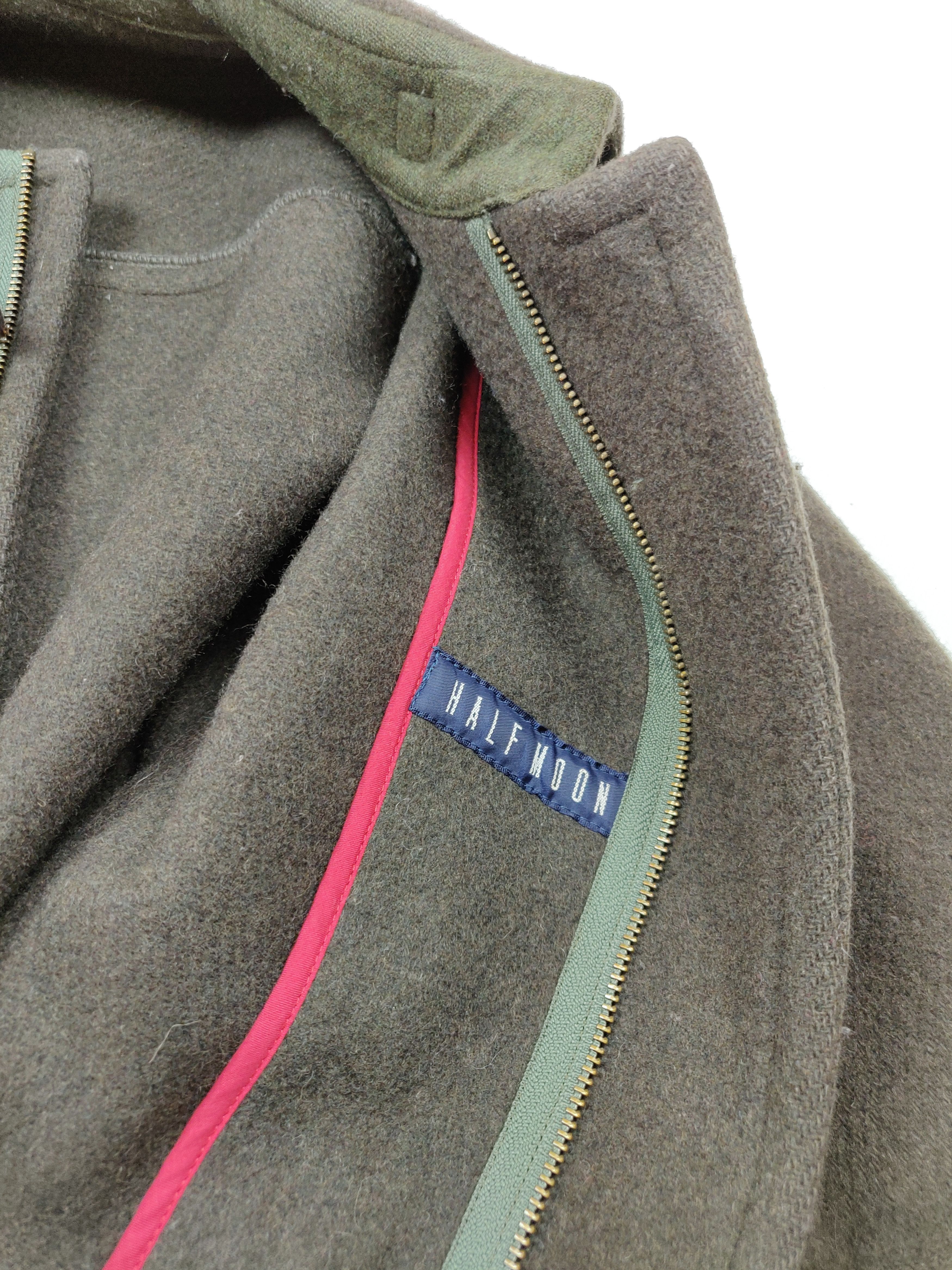 Japanese Brand Half Moon Japan Heavy Coat Jacket Outerwear Size US M / EU 48-50 / 2 - 5 Thumbnail