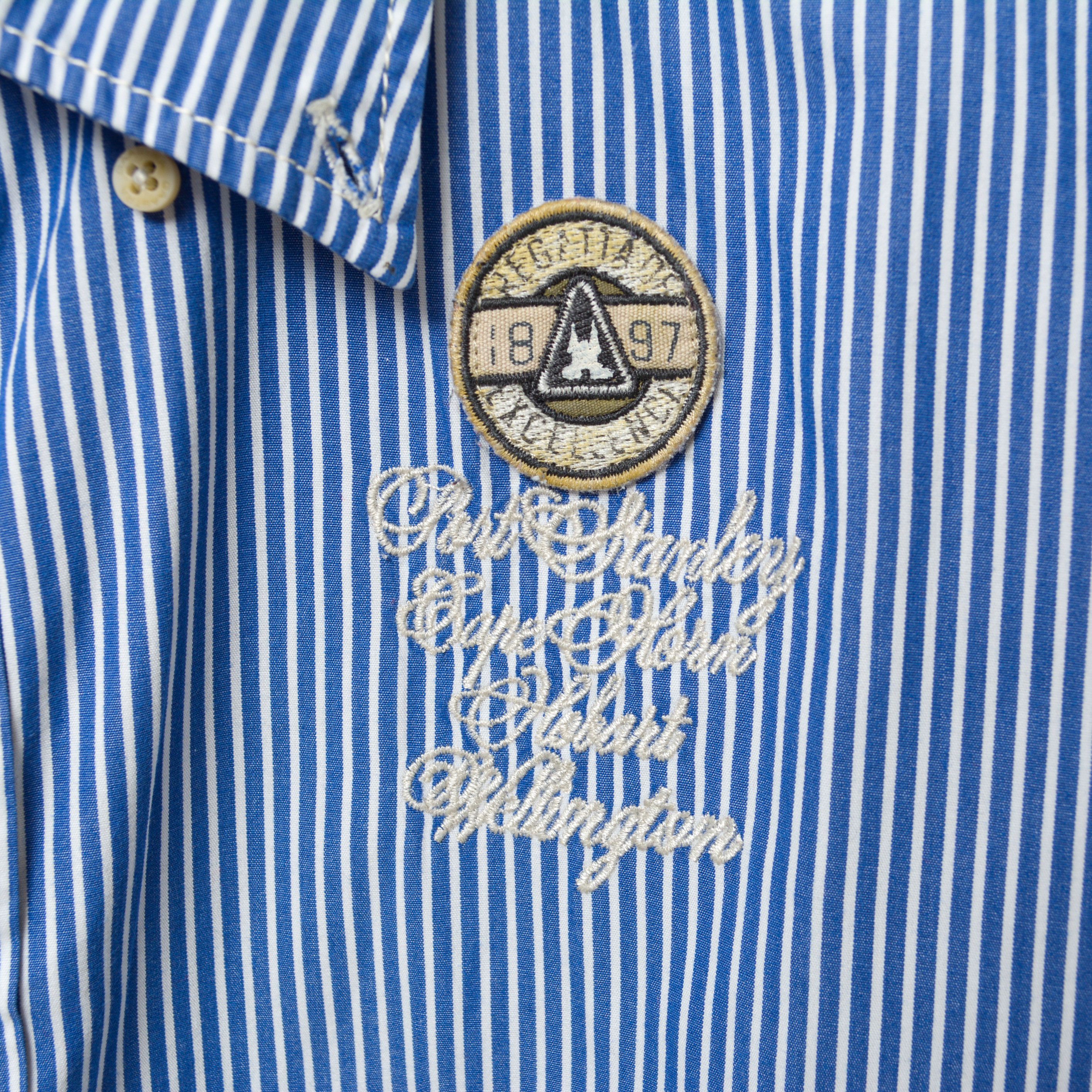 Other GAASTRA Casual Shirt Cotton Striped Long Sleeved Top Button Size US M / EU 48-50 / 2 - 3 Thumbnail