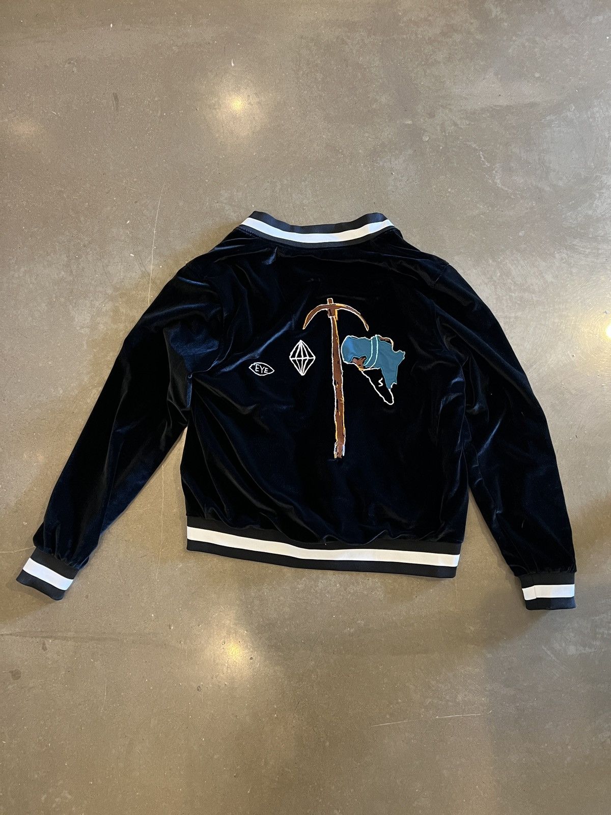 Diamond Supply Basquiat popular jacket