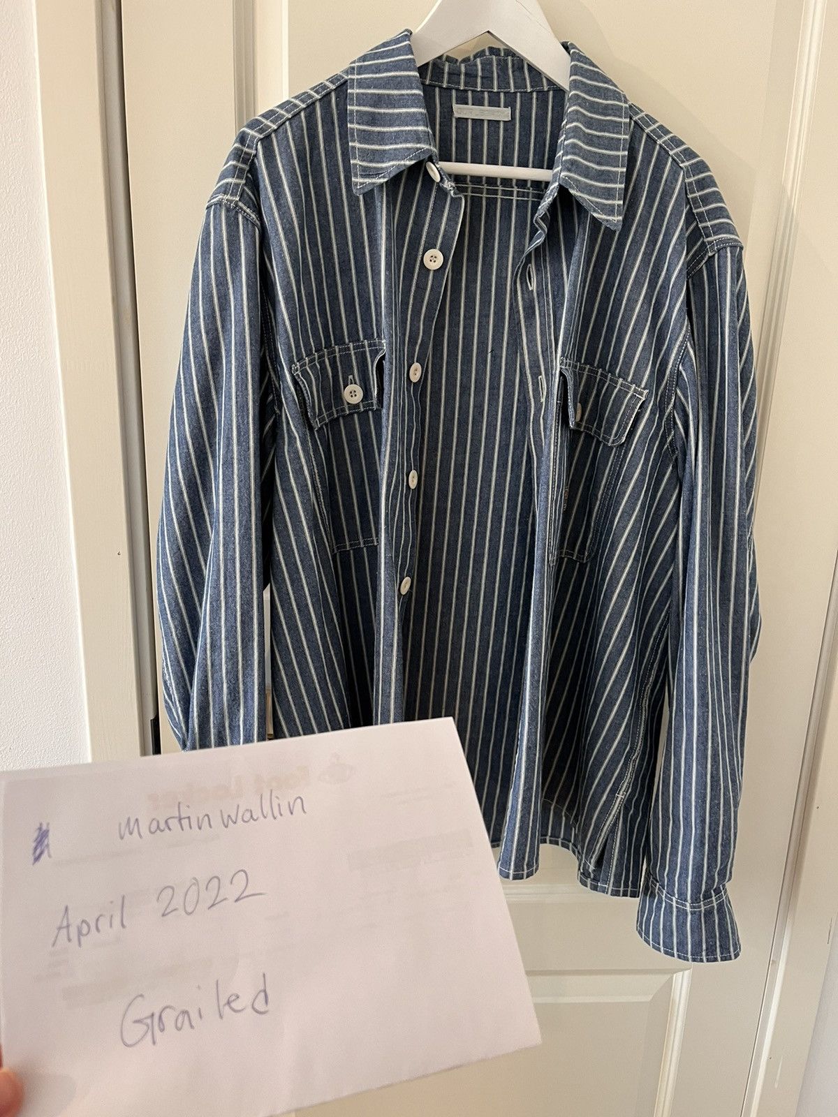STUSSY ストライプシャツ STUSSY - STUSSY ストライプシャツの通販 by 野菜炒める's shop