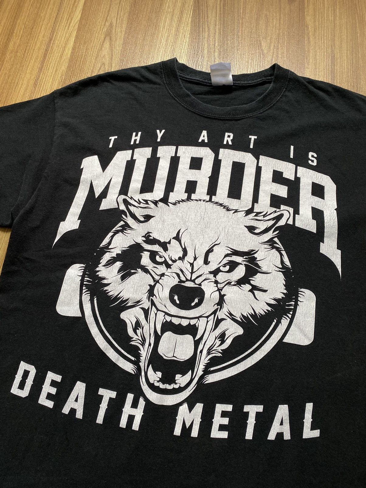 Band Tees Vintage Thy Art Is Murder Death Metal T Shirt Tee Emperor Size US L / EU 52-54 / 3 - 2 Thumbnail