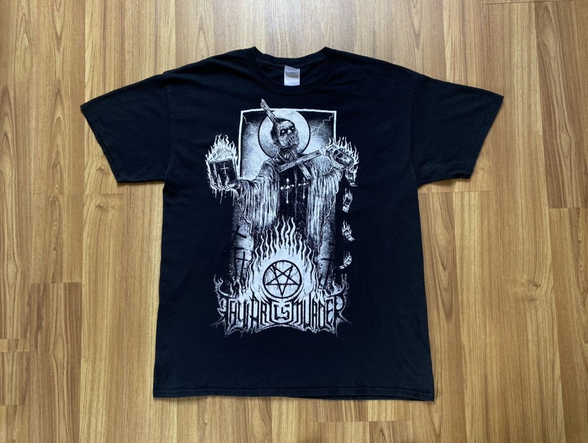 Band Tees Vintage Thy Art Is Murder Death Metal T Shirt Tee Emperor Size US L / EU 52-54 / 3 - 1 Thumbnail