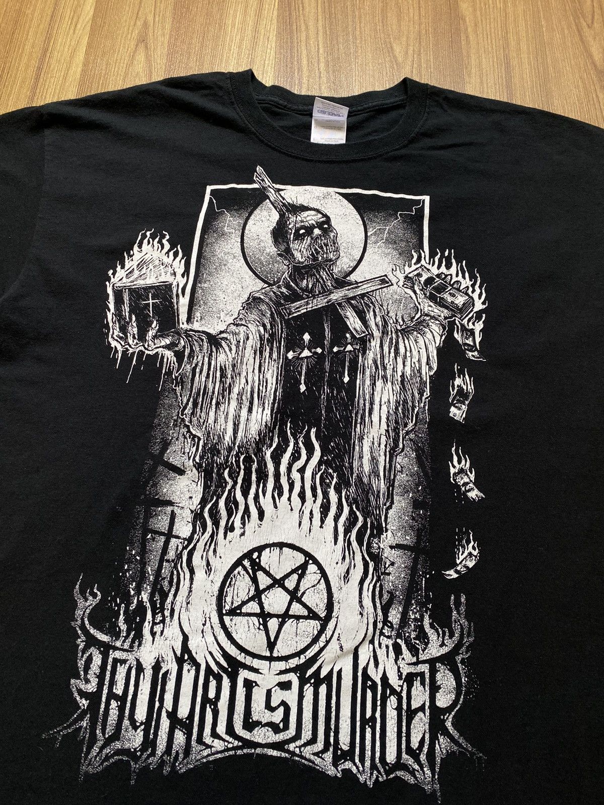 Band Tees Vintage Thy Art Is Murder Death Metal T Shirt Tee Emperor Size US L / EU 52-54 / 3 - 2 Thumbnail