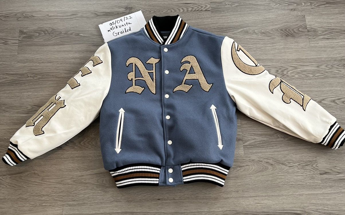 Menace GOD WILLING VARSITY JACKET Size US M / EU 48-50 / 2 - 2 Thumbnail