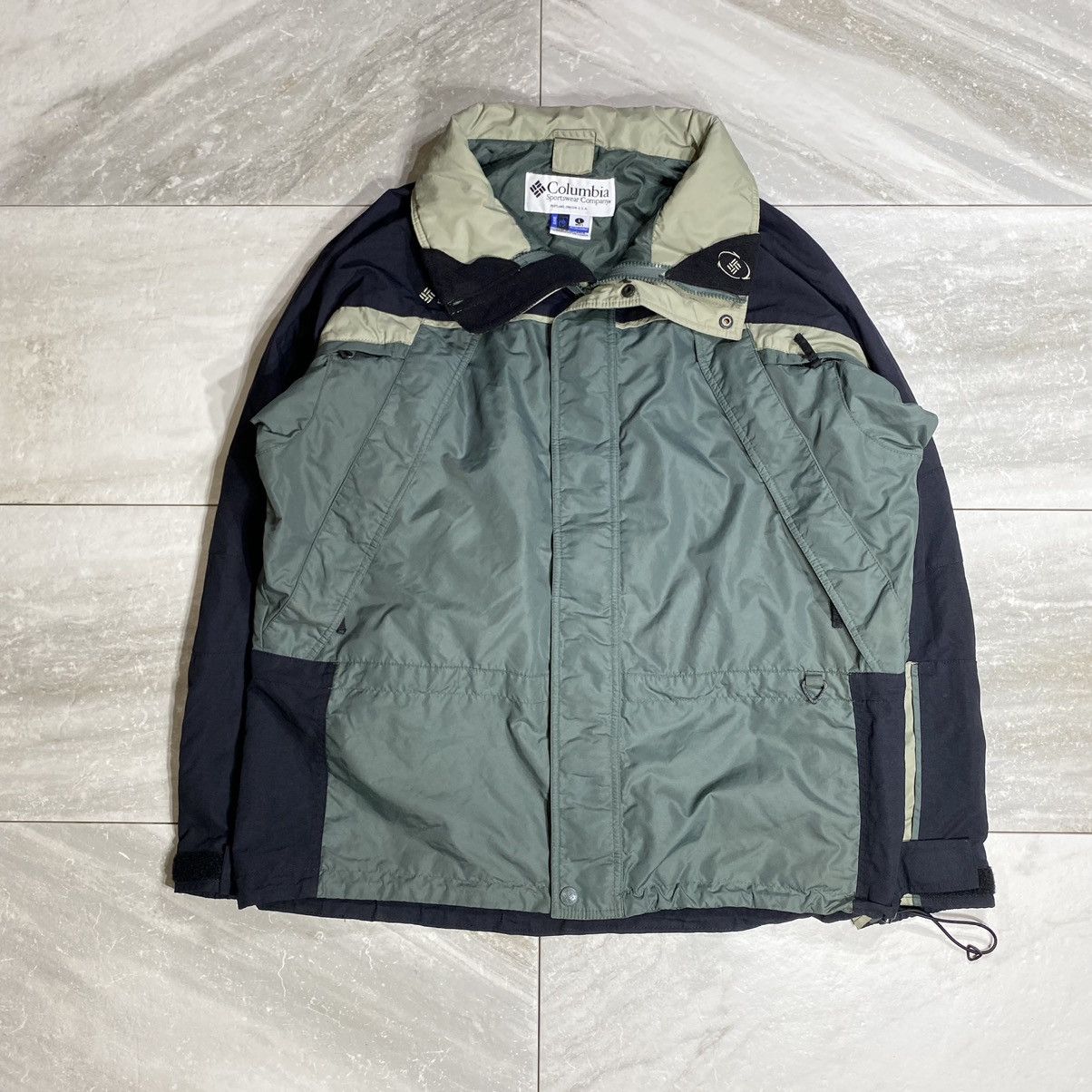 Vintage Columbia Fire Ridge Nylon Jacket | Grailed