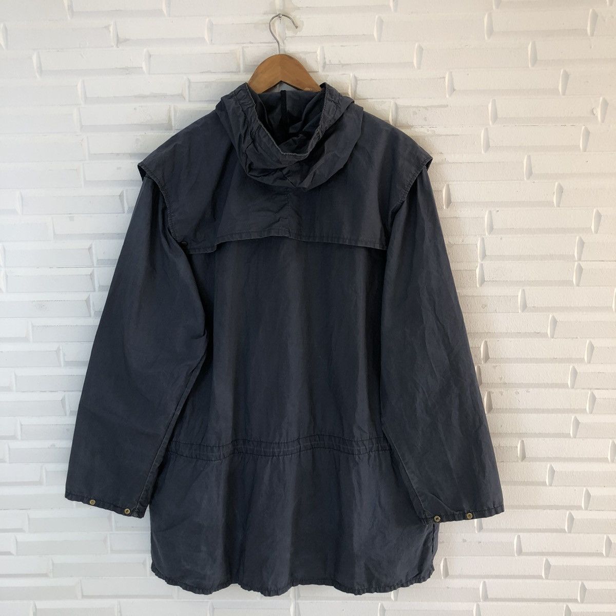 Barbour × Vintage BARBAOUR CARE LIGHT HOODIE JACKET MADE IN ENGLAND Size US L / EU 52-54 / 3 - 7 Thumbnail