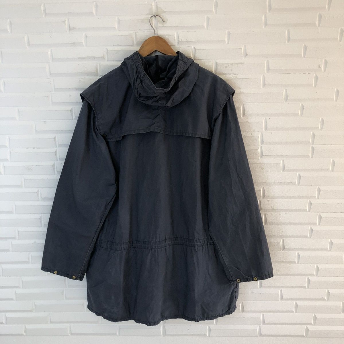 Barbour × Vintage BARBAOUR CARE LIGHT HOODIE JACKET MADE IN ENGLAND Size US L / EU 52-54 / 3 - 6 Thumbnail