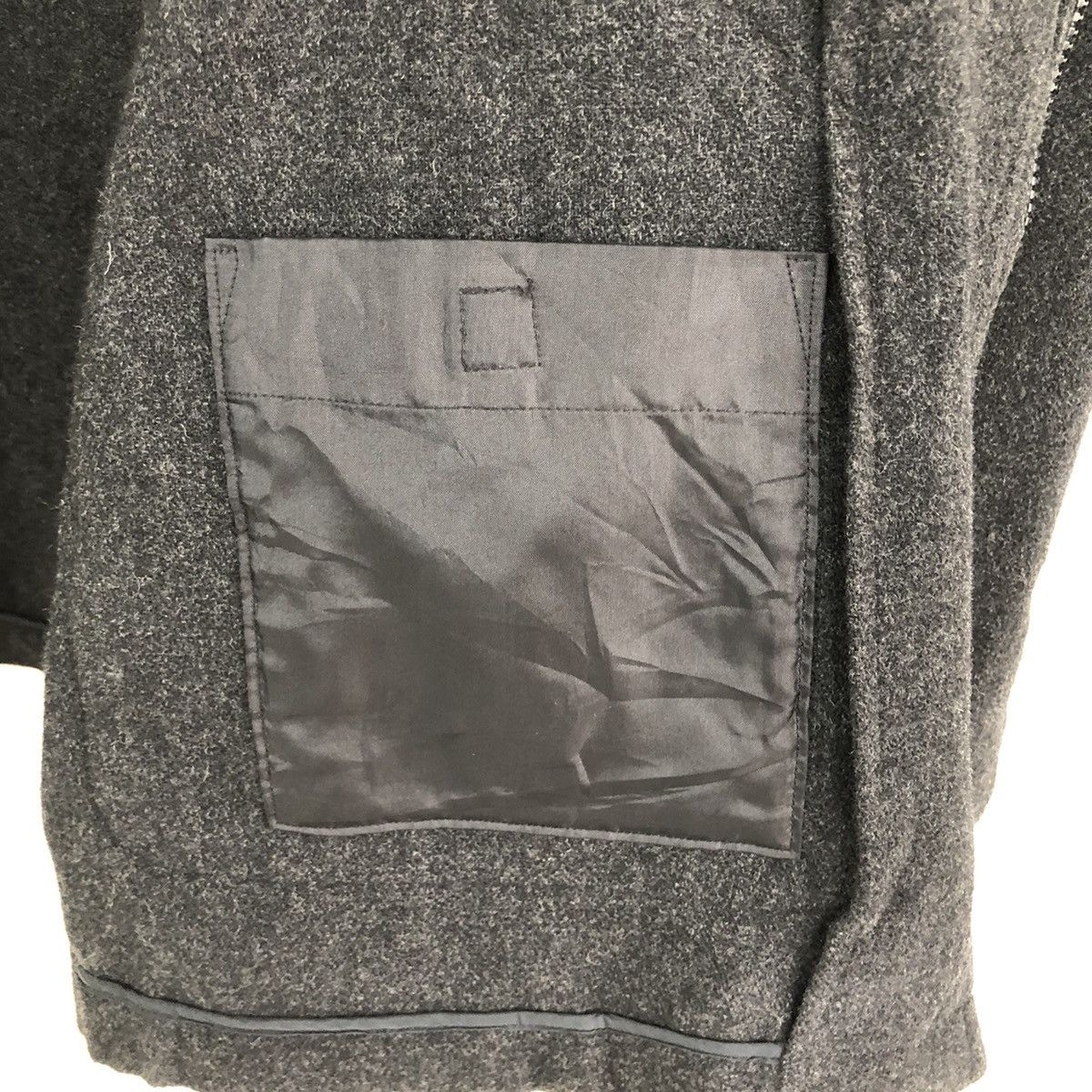 Burberry × Vintage BURBERRY WOOL FULL ZIPPER JACKET Size US M / EU 48-50 / 2 - 15 Thumbnail