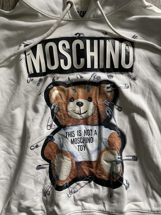 Moschino Moschino Teddy Bear This is Not A Moschino Toy Hoodie