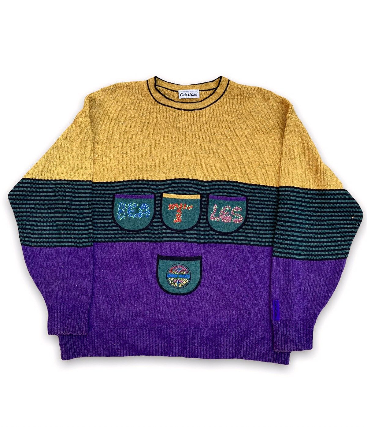 Carlo Colucci × Coogi × Vintage Carlo colucci the Beatles lonely hearts club sgt peppers Size US L / EU 52-54 / 3 - 1 Thumbnail