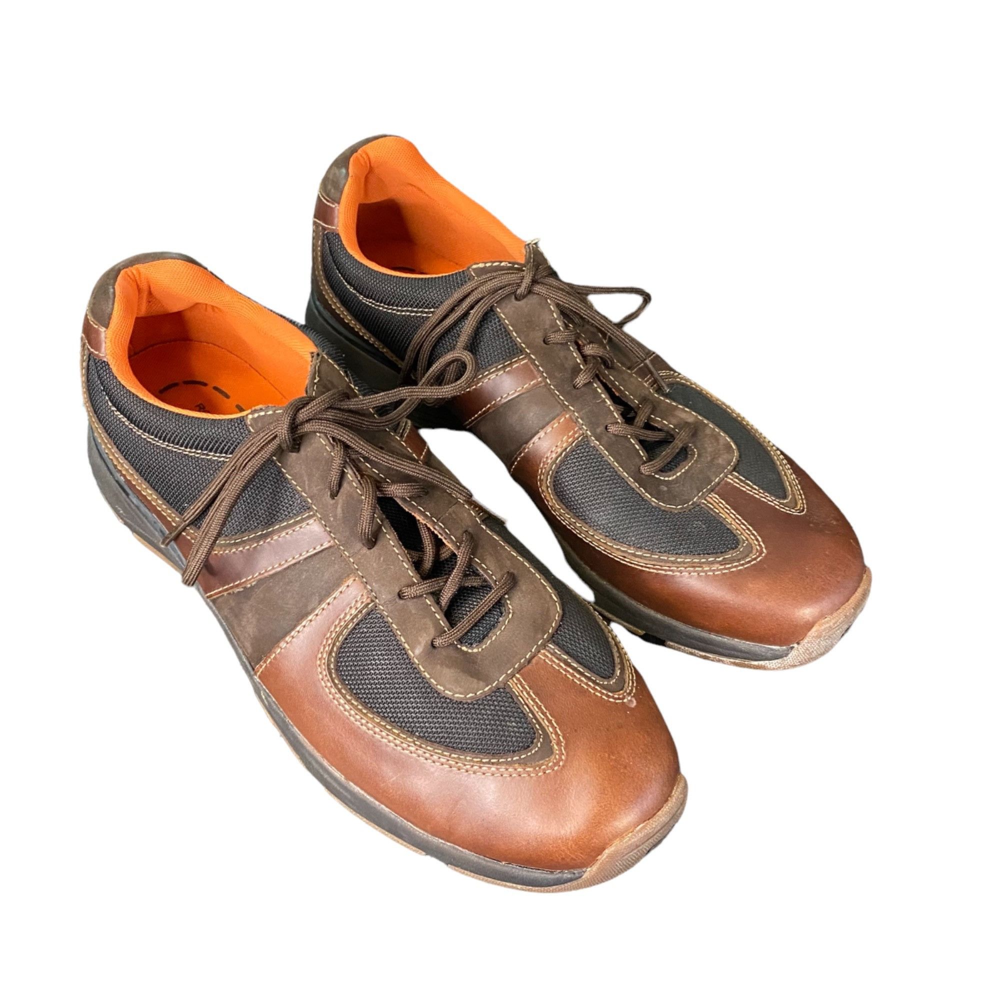 ROCKPORT XCS BROWN LEATHER CASUAL SHOES SZ 13 NWOT