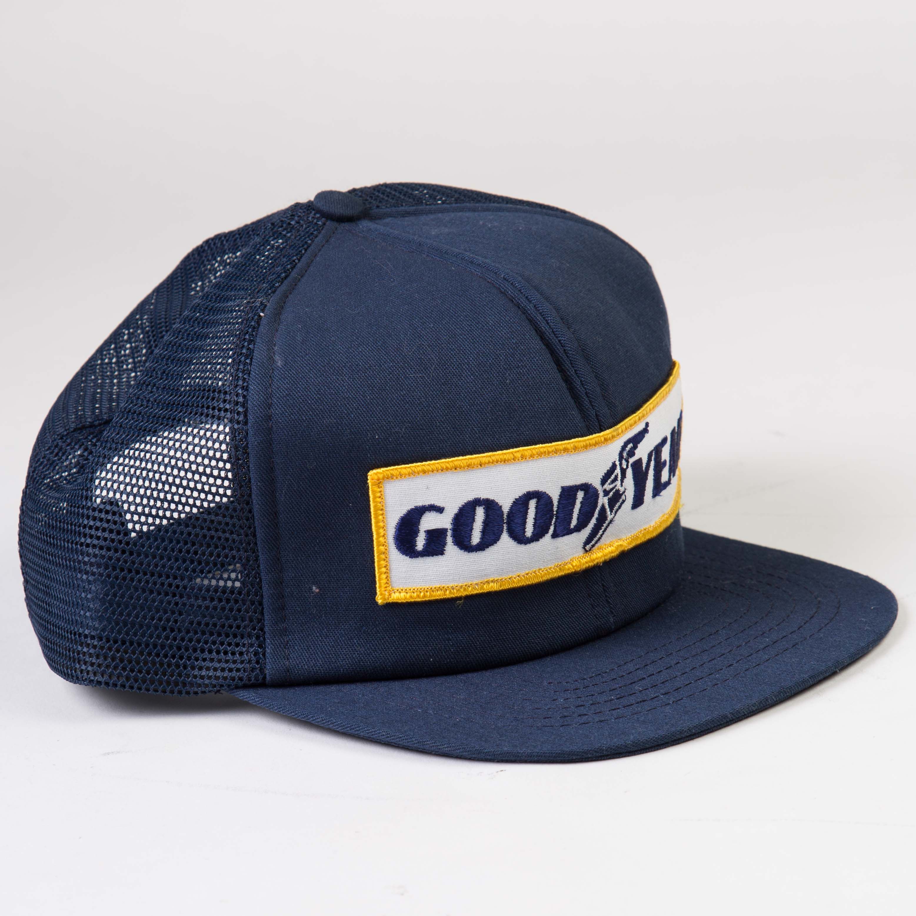 Vintage Vintage GOODYEAR Tires Snapback Trucker Hat Size ONE SIZE - 3 Thumbnail