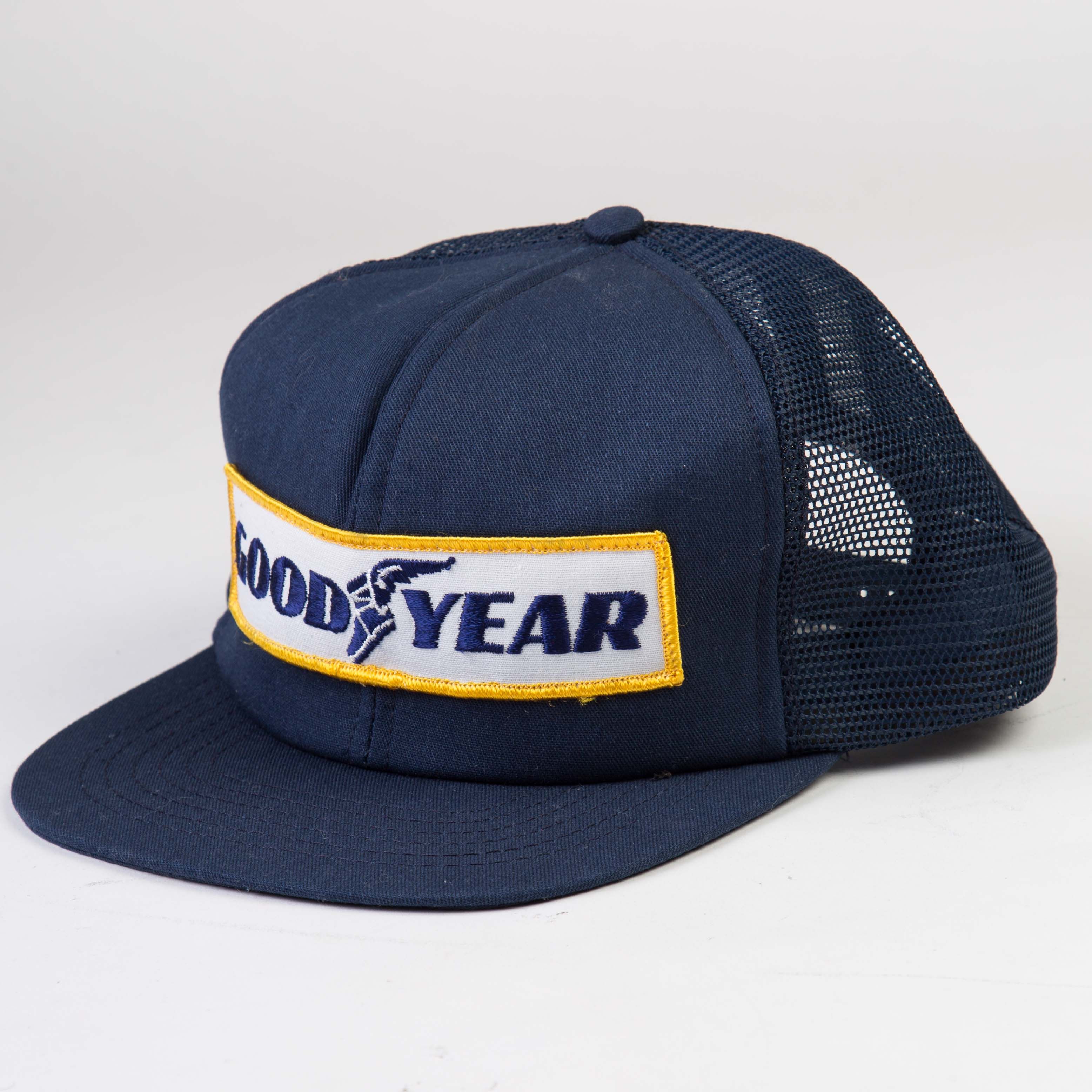 Vintage Vintage GOODYEAR Tires Snapback Trucker Hat Size ONE SIZE - 2 Thumbnail