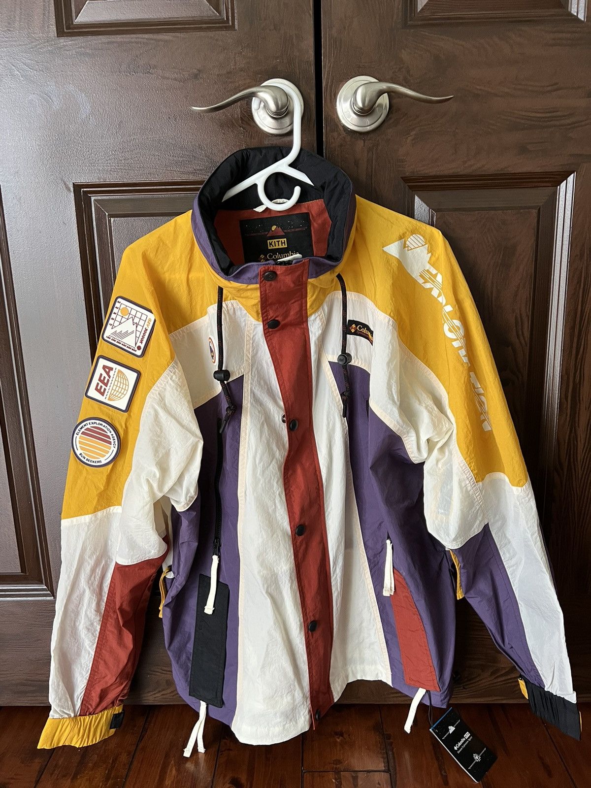 Kith Kith x Columbia Chuting II Jacket Golden Yellow (Size L