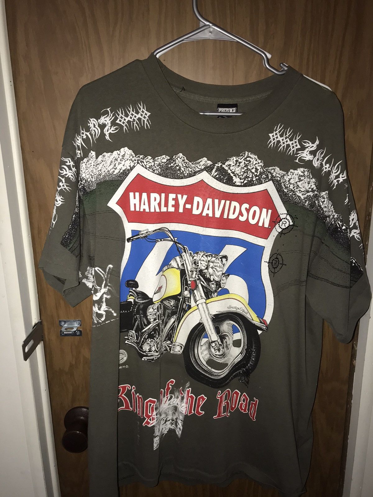 Vintage Harley Davidson X Year 2000 King Of The Road T Shirt Size US XL / EU 56 / 4 - 1 Preview