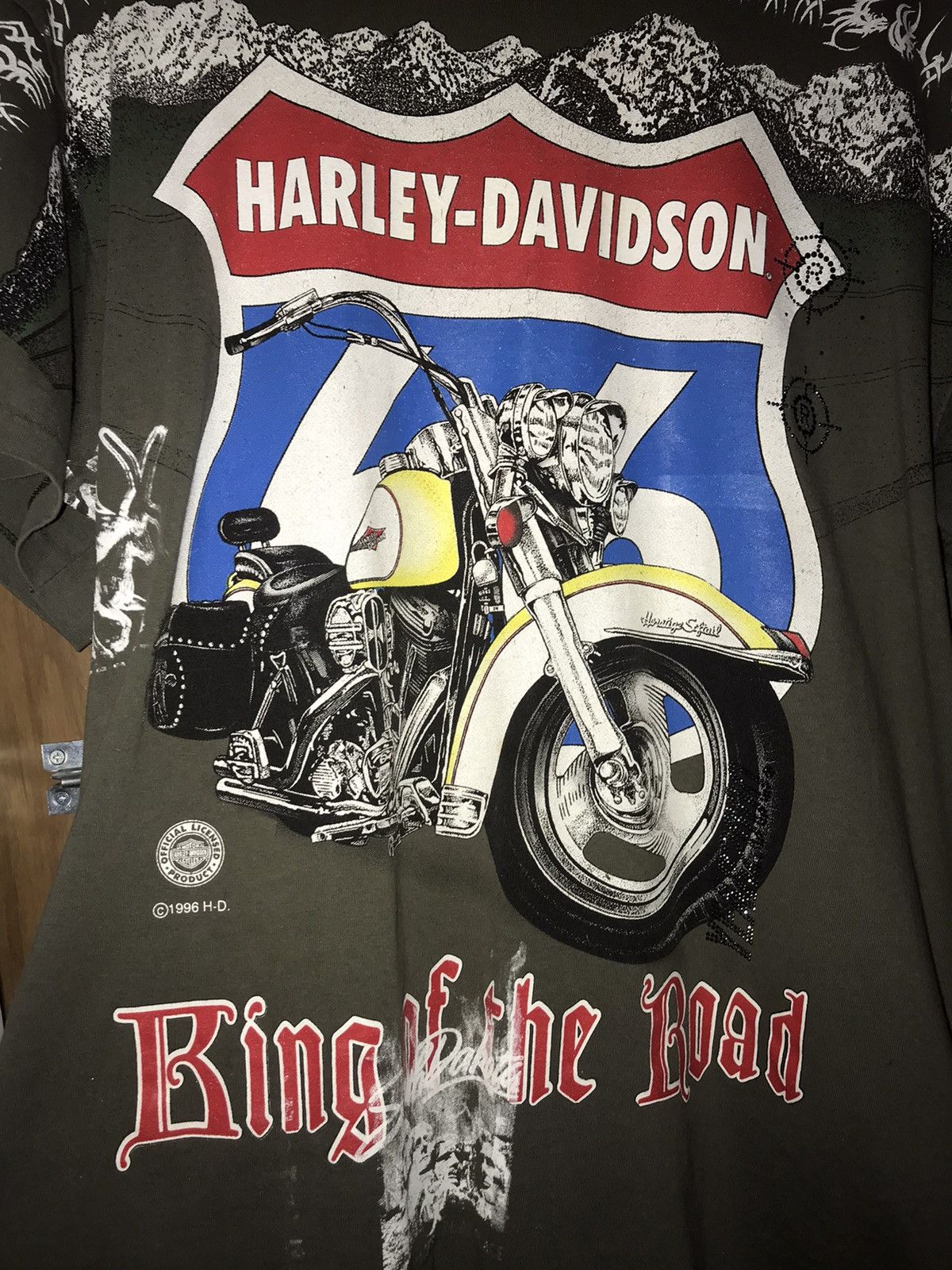 Vintage Harley Davidson X Year 2000 King Of The Road T Shirt Size US XL / EU 56 / 4 - 2 Preview