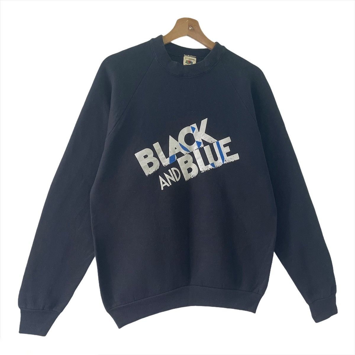 Vintage Vintage 90s Black And Blue Movie Crewneck Sweatshirt Size M Size US M / EU 48-50 / 2 - 2 Thumbnail