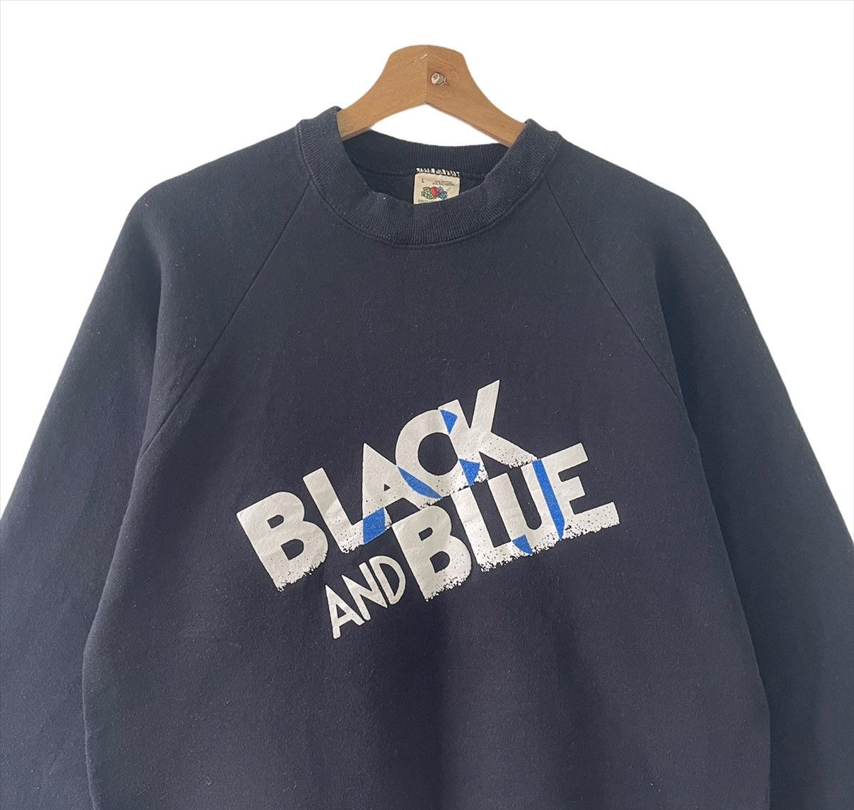 Vintage Vintage 90s Black And Blue Movie Crewneck Sweatshirt Size M Size US M / EU 48-50 / 2 - 4 Thumbnail