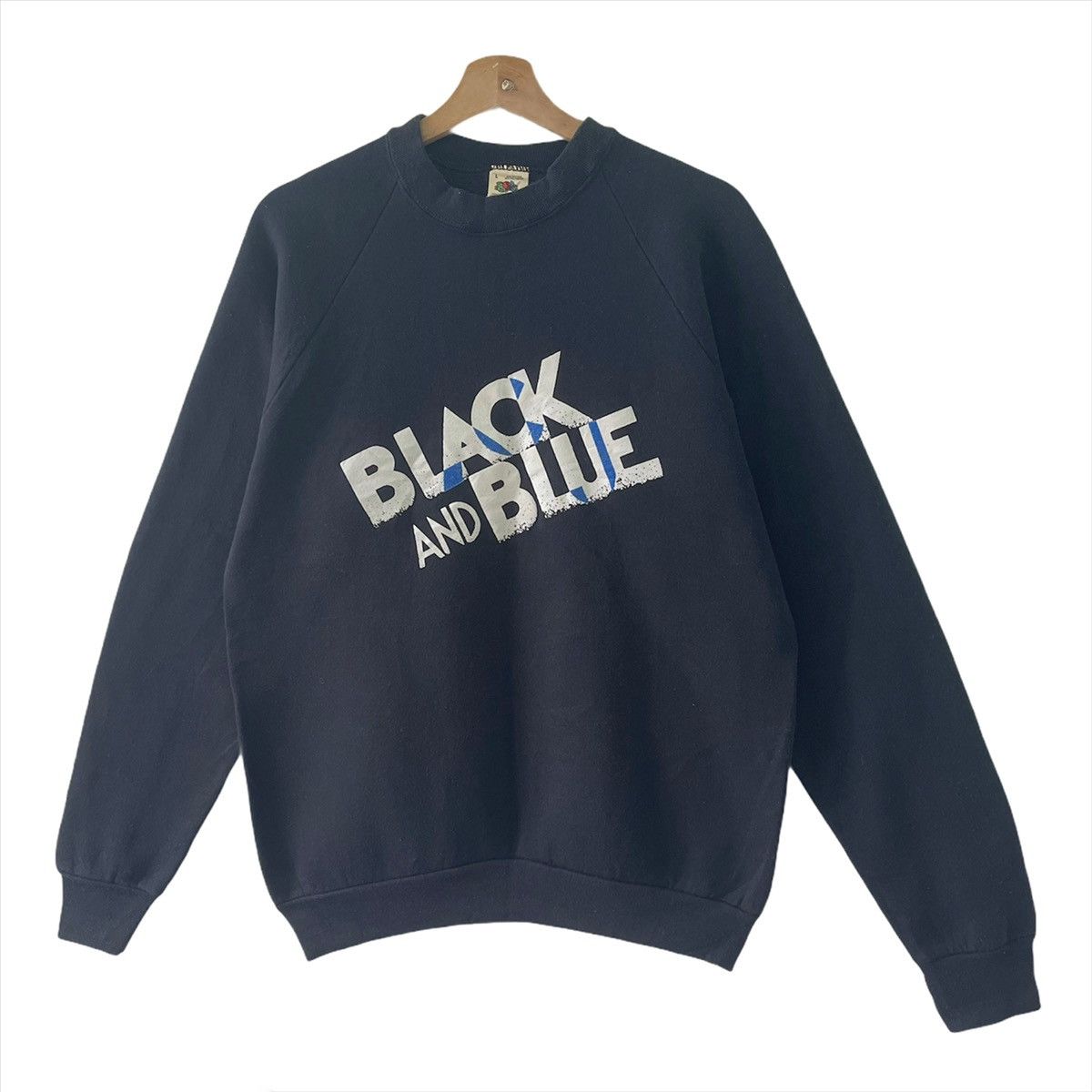 Vintage Vintage 90s Black And Blue Movie Crewneck Sweatshirt Size M Size US M / EU 48-50 / 2 - 3 Thumbnail