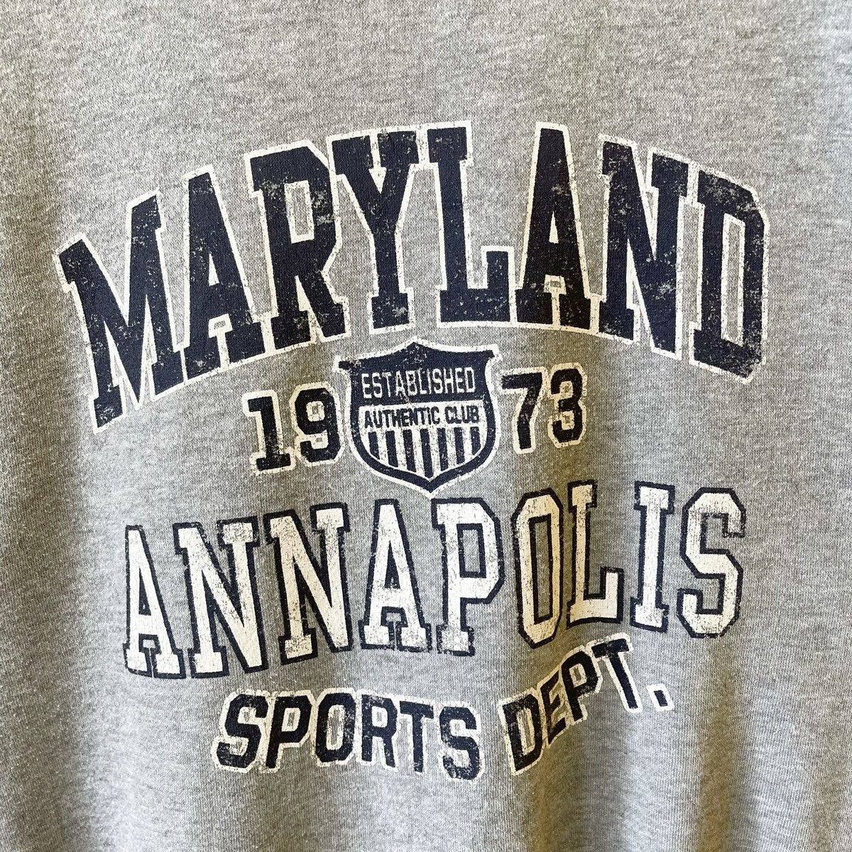 Other Marryland Annapolis Big Logo Crewneck Sweatshirt Size L Size US L / EU 52-54 / 3 - 5 Thumbnail