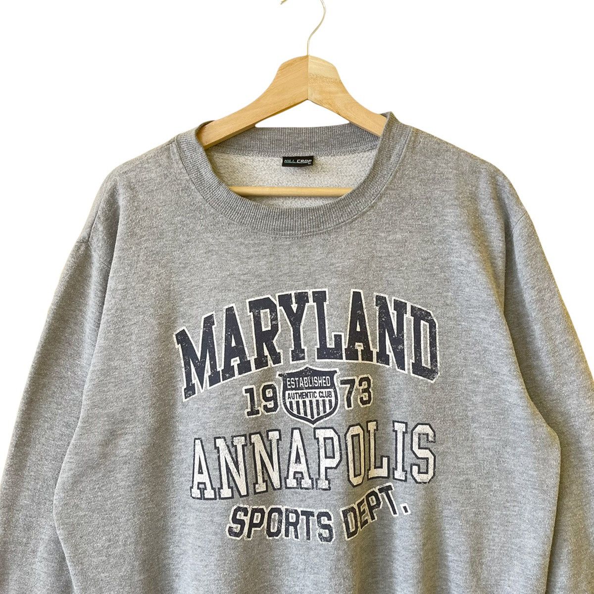 Other Marryland Annapolis Big Logo Crewneck Sweatshirt Size L Size US L / EU 52-54 / 3 - 4 Thumbnail