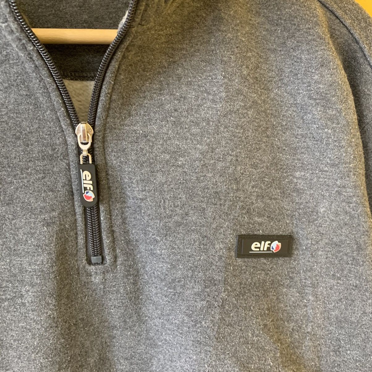 Vintage Vintage 90s ELF Small Logo Halfzip Sweatshirt Size M Size US M / EU 48-50 / 2 - 3 Thumbnail
