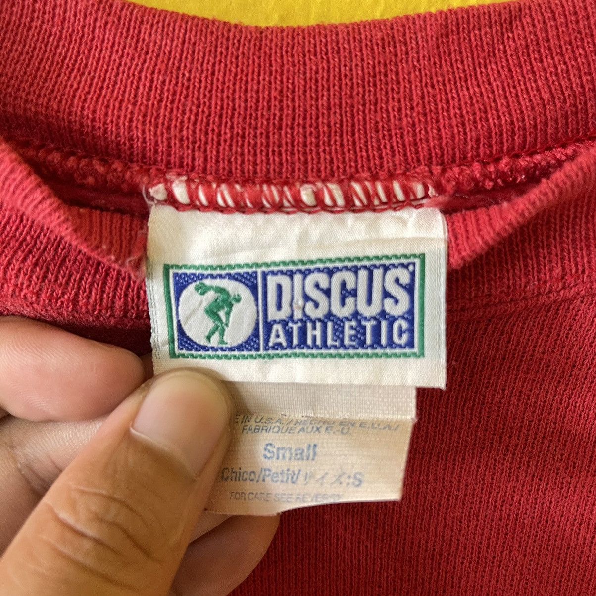 Russell Athletic Vintage 90s Discus Athletic Plain Crewneck Sweatshirt Size M Size US M / EU 48-50 / 2 - 8 Thumbnail