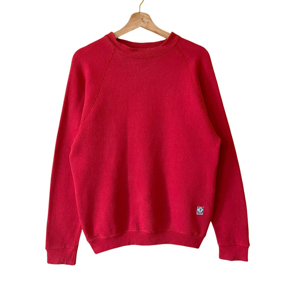 Russell Athletic Vintage 90s Discus Athletic Plain Crewneck Sweatshirt Size M Size US M / EU 48-50 / 2 - 1 Thumbnail