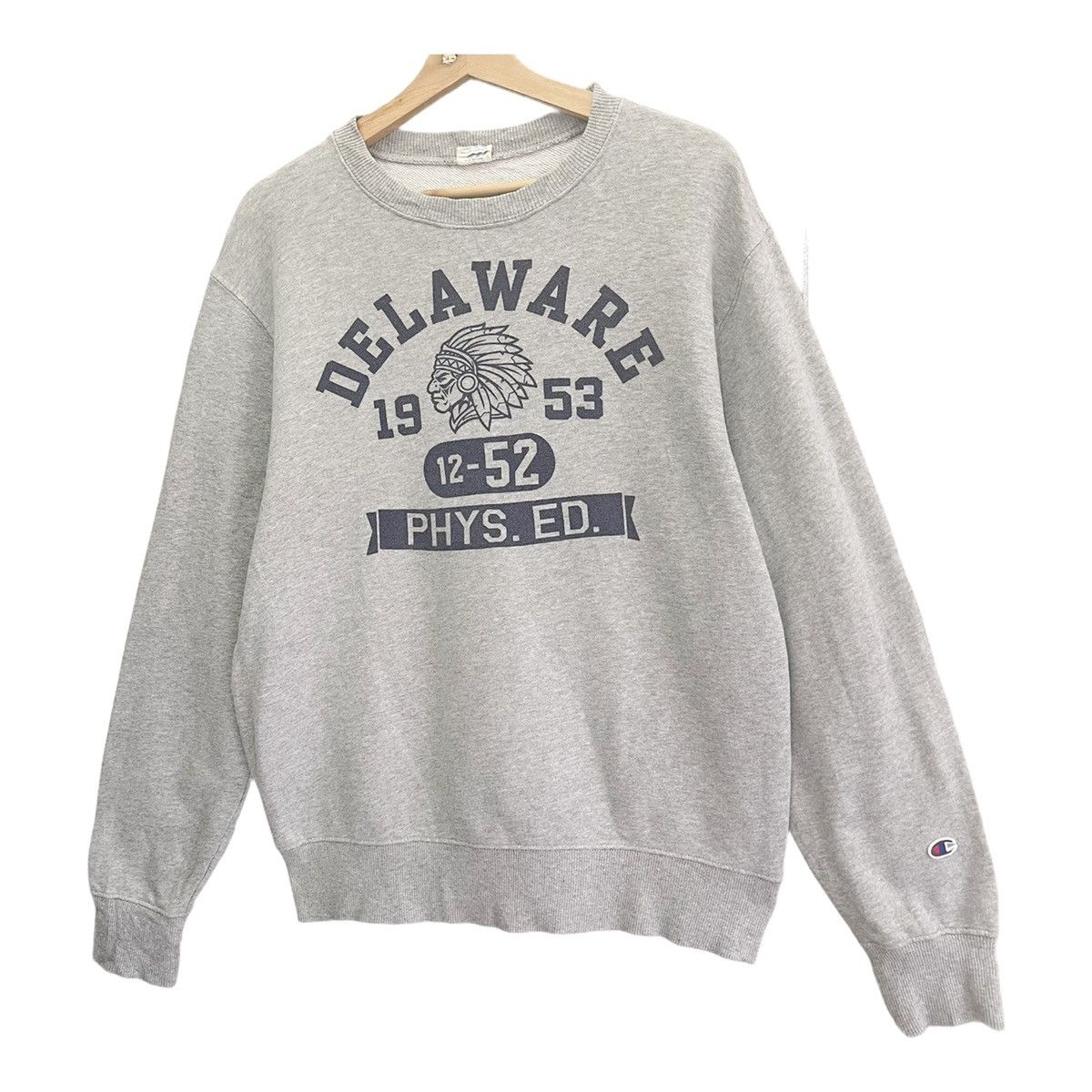 Champion Vintage 90’s Delaware Crewneck Sweatshirt Size M Size US M / EU 48-50 / 2 - 3 Thumbnail