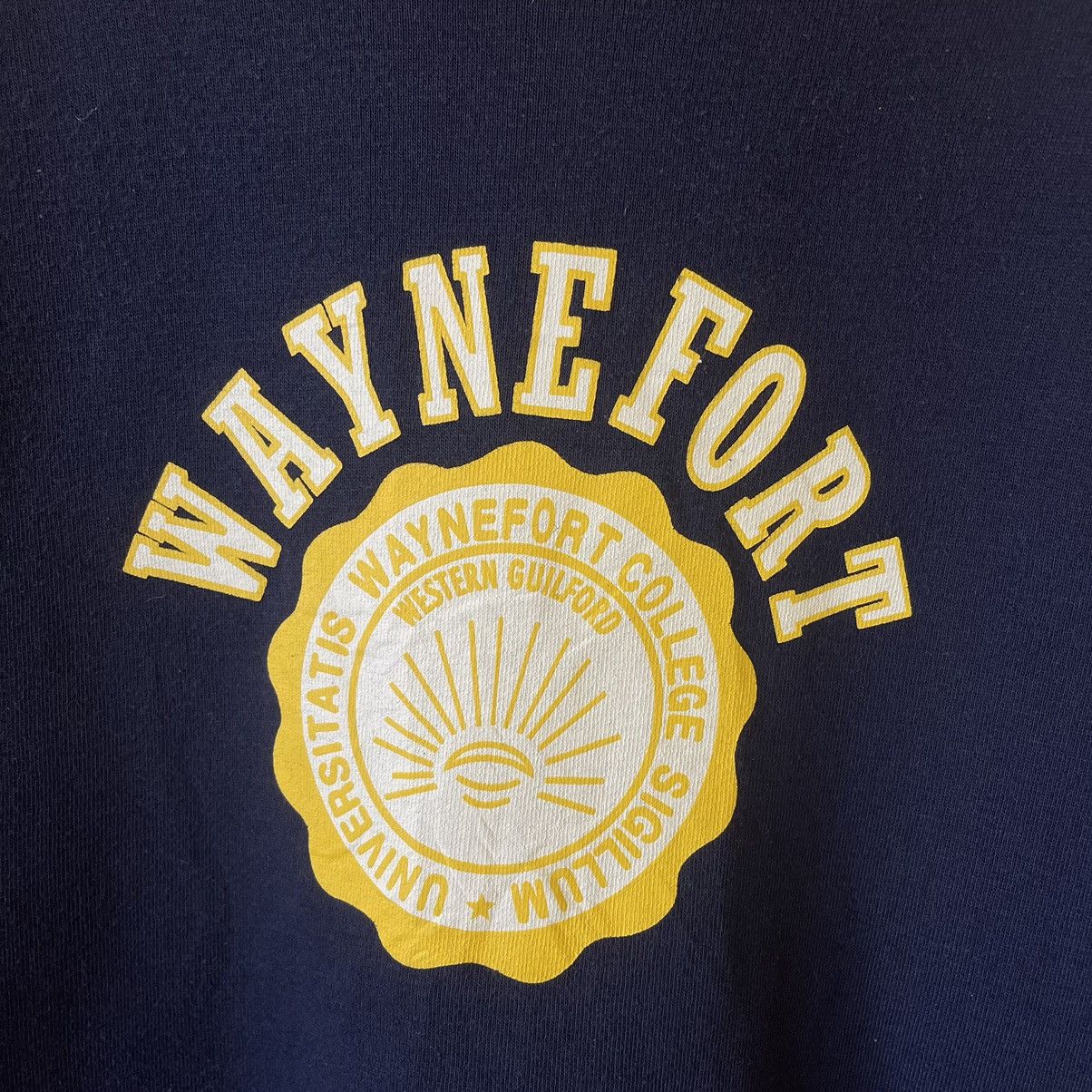 Vintage Vintage 90s University Waynefort Crewneck Sweatshirt Size M Size US M / EU 48-50 / 2 - 4 Thumbnail