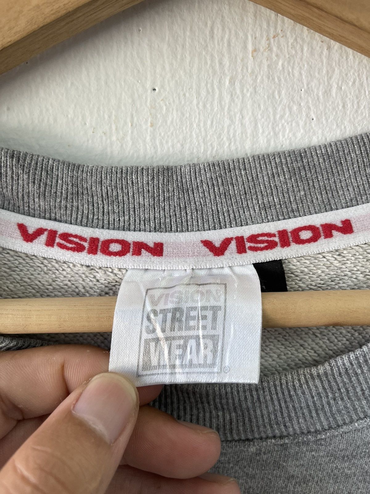 Vintage × Vision Streetwear Vision Streetwear Pullover Crewneck Sweatshirt Size M Size US M / EU 48-50 / 2 - 8 Thumbnail