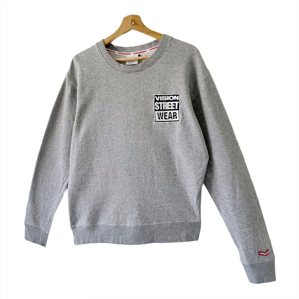 Vintage × Vision Streetwear Vision Streetwear Pullover Crewneck Sweatshirt Size M Size US M / EU 48-50 / 2 - 3 Thumbnail