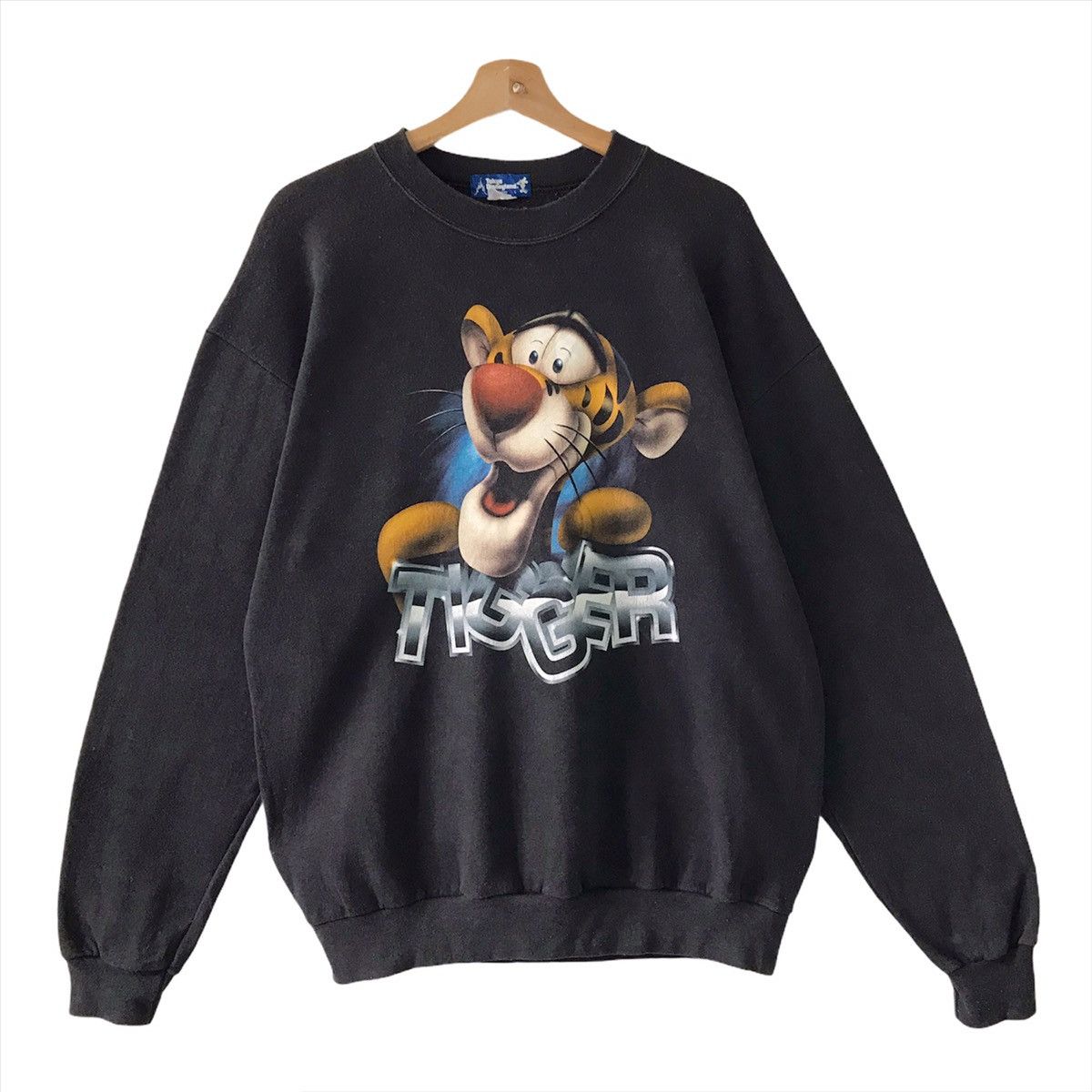 Cartoon Network 90s Tigger Big Logo Crewneck Sweatshirt Size M Size US M / EU 48-50 / 2 - 1 Thumbnail