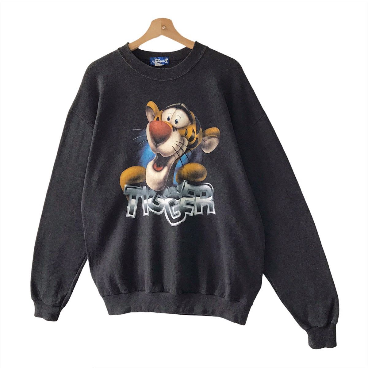 Cartoon Network 90s Tigger Big Logo Crewneck Sweatshirt Size M Size US M / EU 48-50 / 2 - 3 Thumbnail