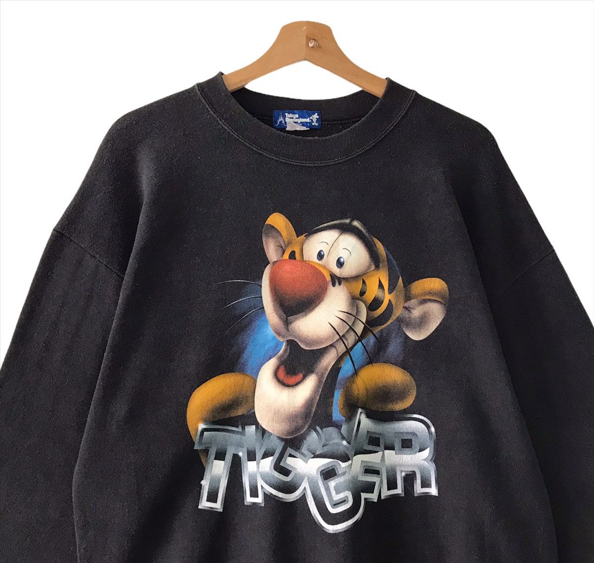 Cartoon Network 90s Tigger Big Logo Crewneck Sweatshirt Size M Size US M / EU 48-50 / 2 - 4 Thumbnail