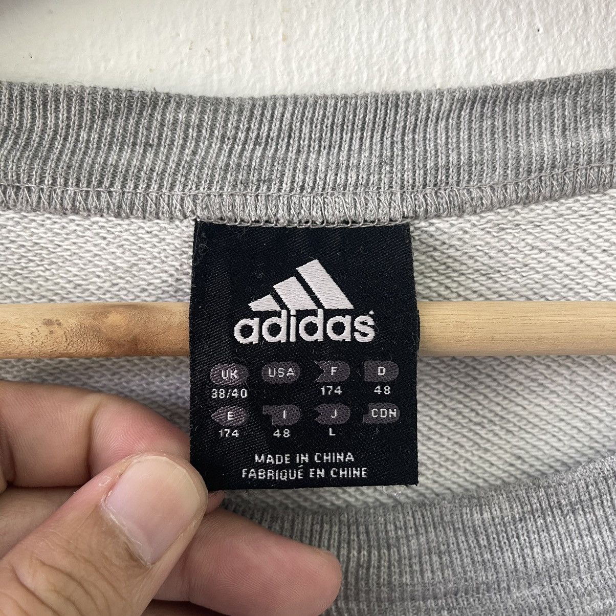 Adidas × Vintage Vintage Adidas Spellout Crewneck Sweatshirt Size M Size US M / EU 48-50 / 2 - 8 Thumbnail