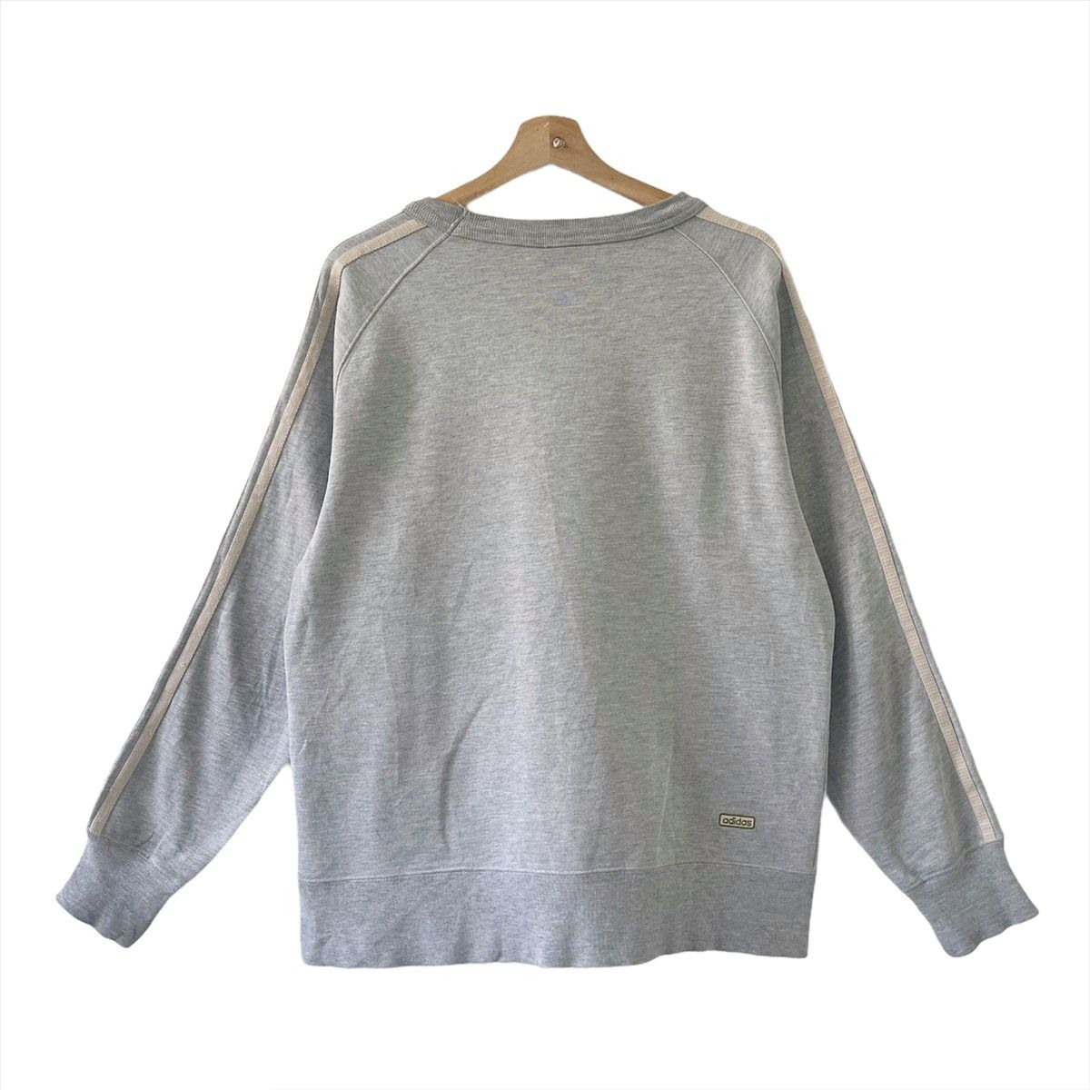Adidas × Vintage Vintage Adidas Spellout Crewneck Sweatshirt Size M Size US M / EU 48-50 / 2 - 7 Thumbnail
