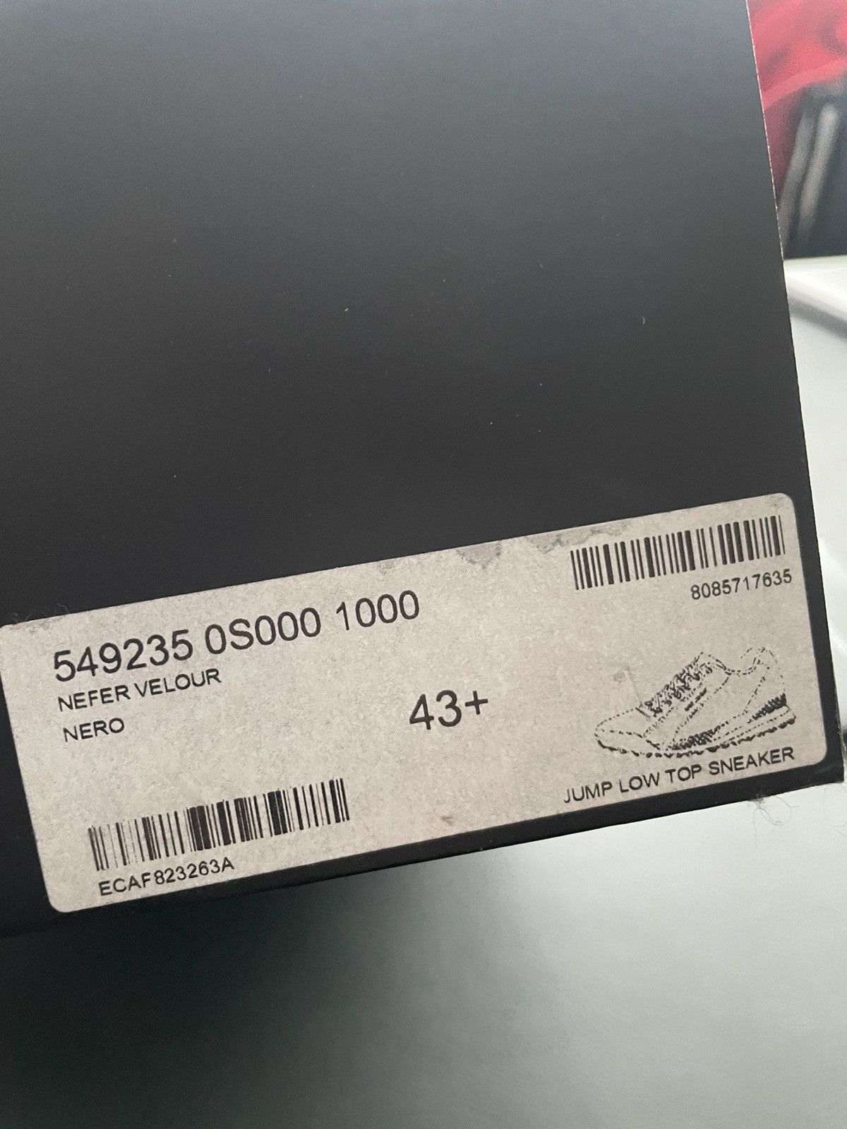 Hedi Slimane × Saint Laurent Paris × Yves Saint Laurent $890 Value Runway Brand NEW Velour Velvet Jump Sneakers Size US 10.5 / EU 43-44 - 4 Thumbnail