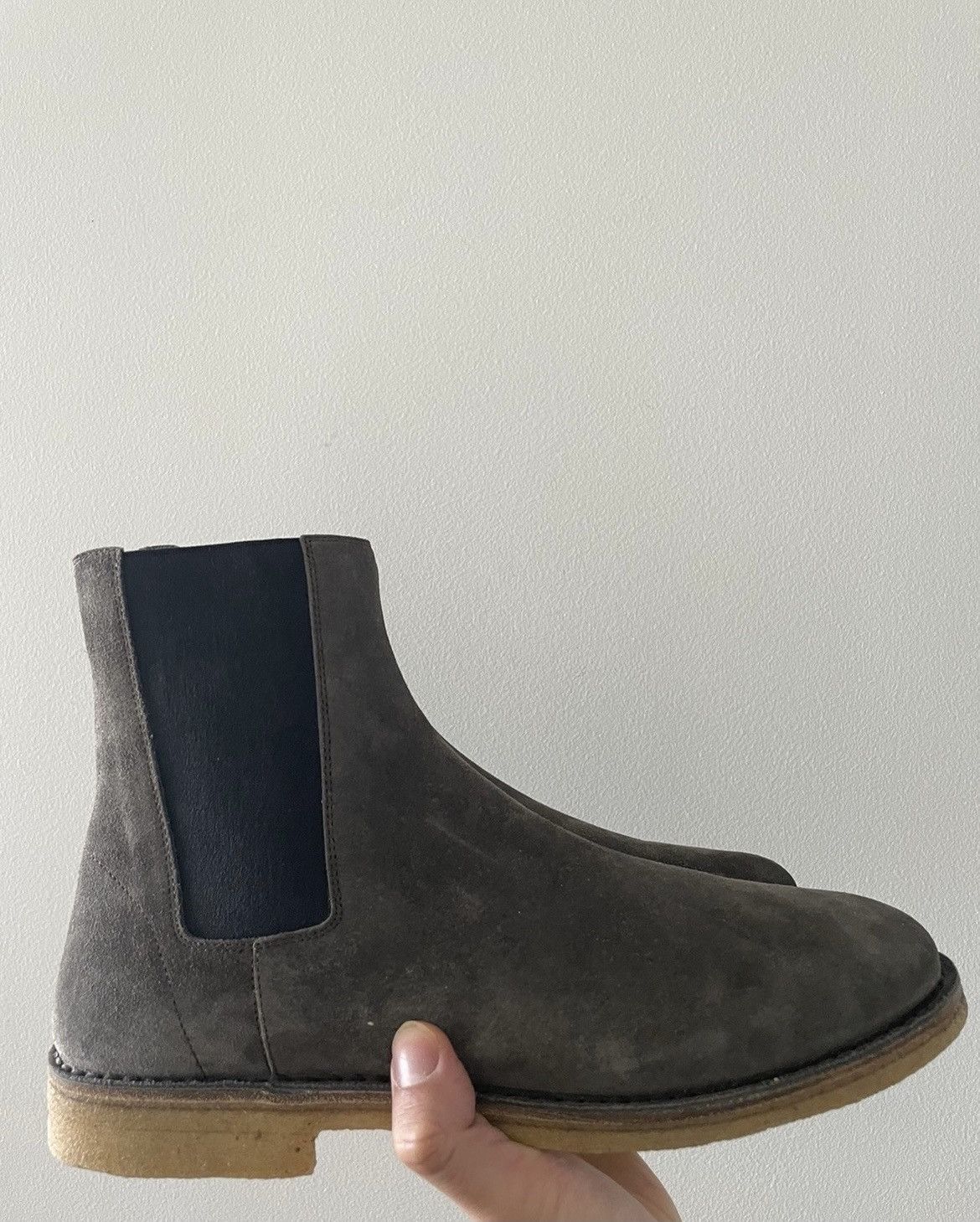 Saint Laurent Paris Rare Brand NEW Runway Classic Suede Leather Chelsea Boots Size US 10 / EU 43 - 20 Thumbnail
