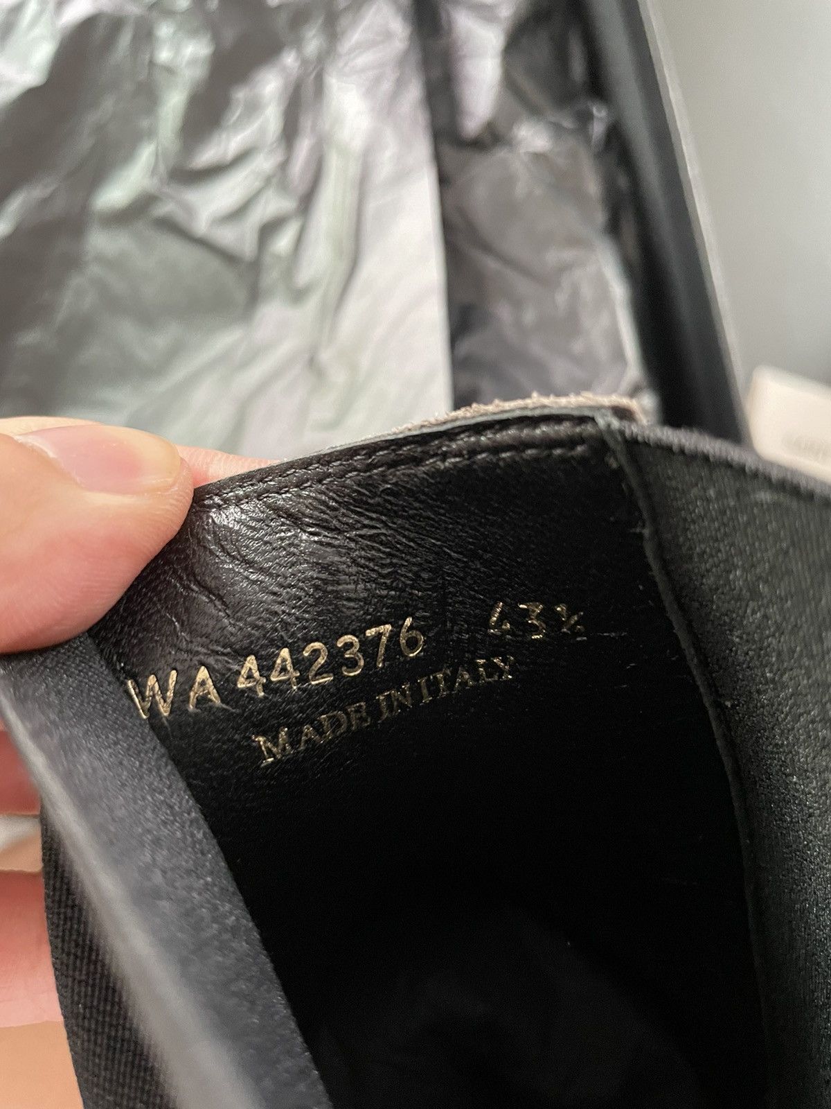Saint Laurent Paris Rare Brand NEW Runway Classic Suede Leather Chelsea Boots Size US 10 / EU 43 - 7 Thumbnail
