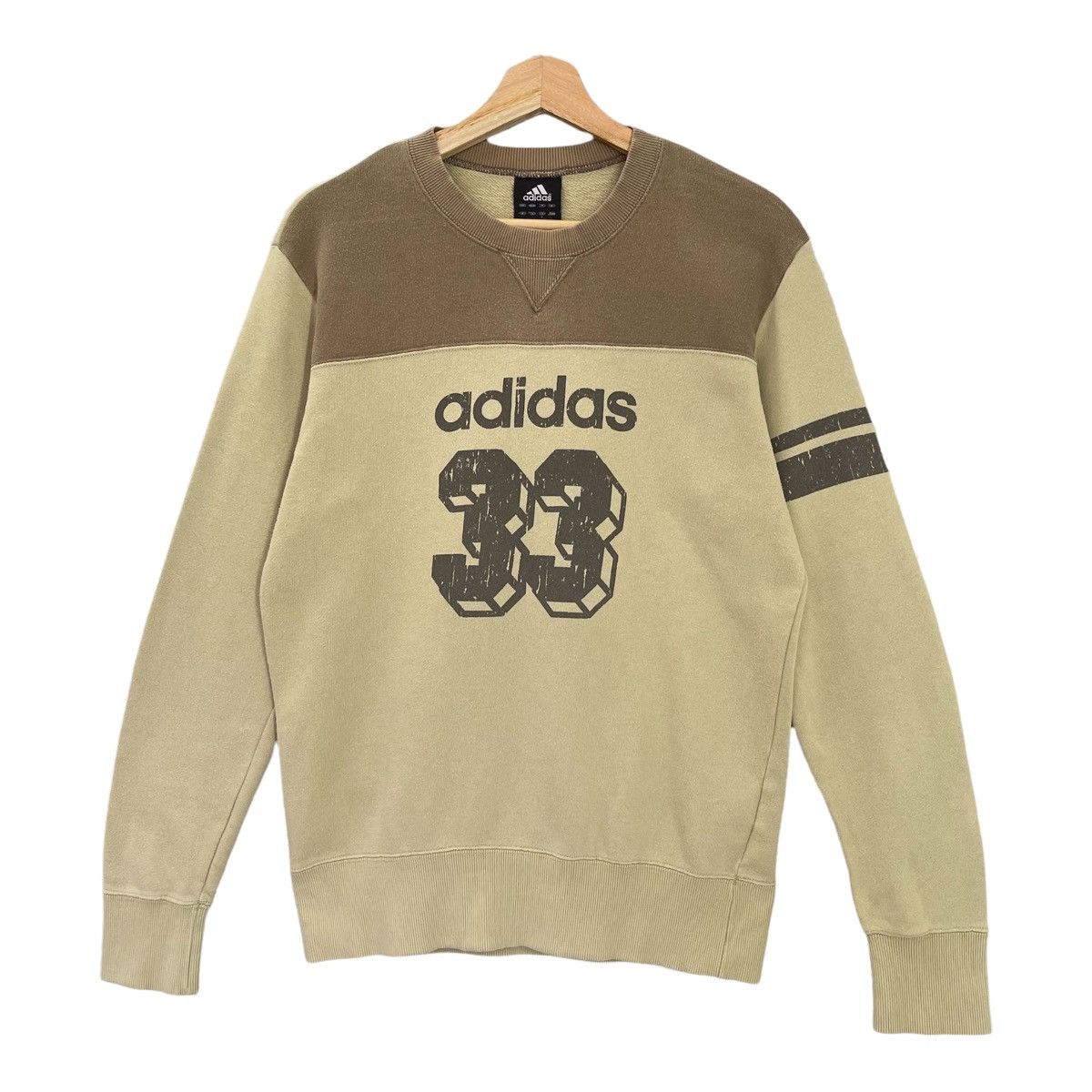 Adidas Adidas Big Logo Printed Crewneck Sweatshirt Size M Size US M / EU 48-50 / 2 - 3 Thumbnail