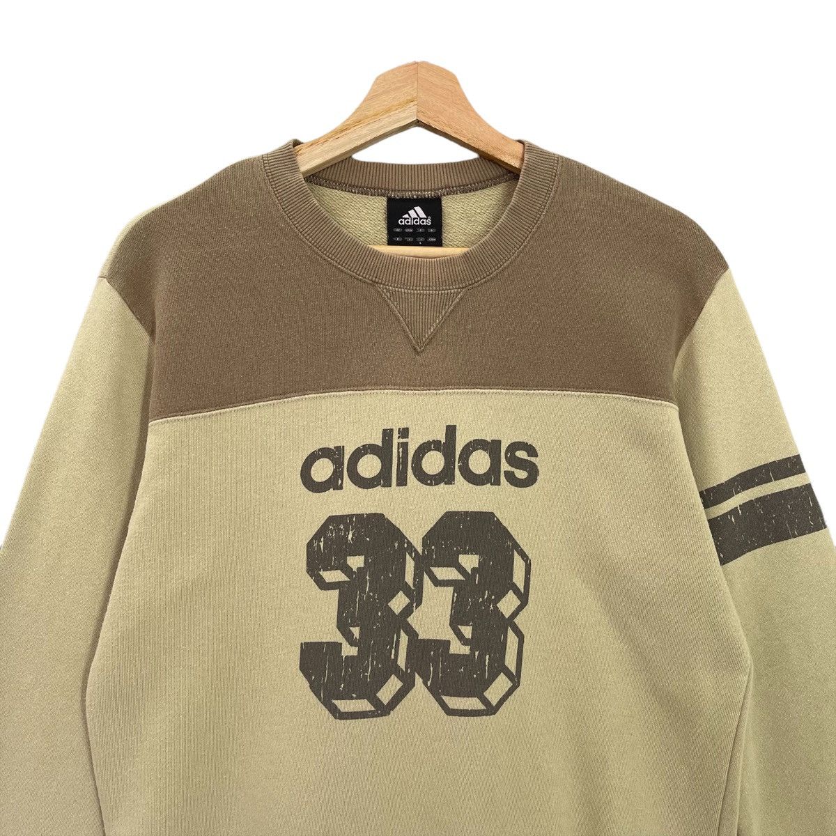 Adidas Adidas Big Logo Printed Crewneck Sweatshirt Size M Size US M / EU 48-50 / 2 - 4 Thumbnail