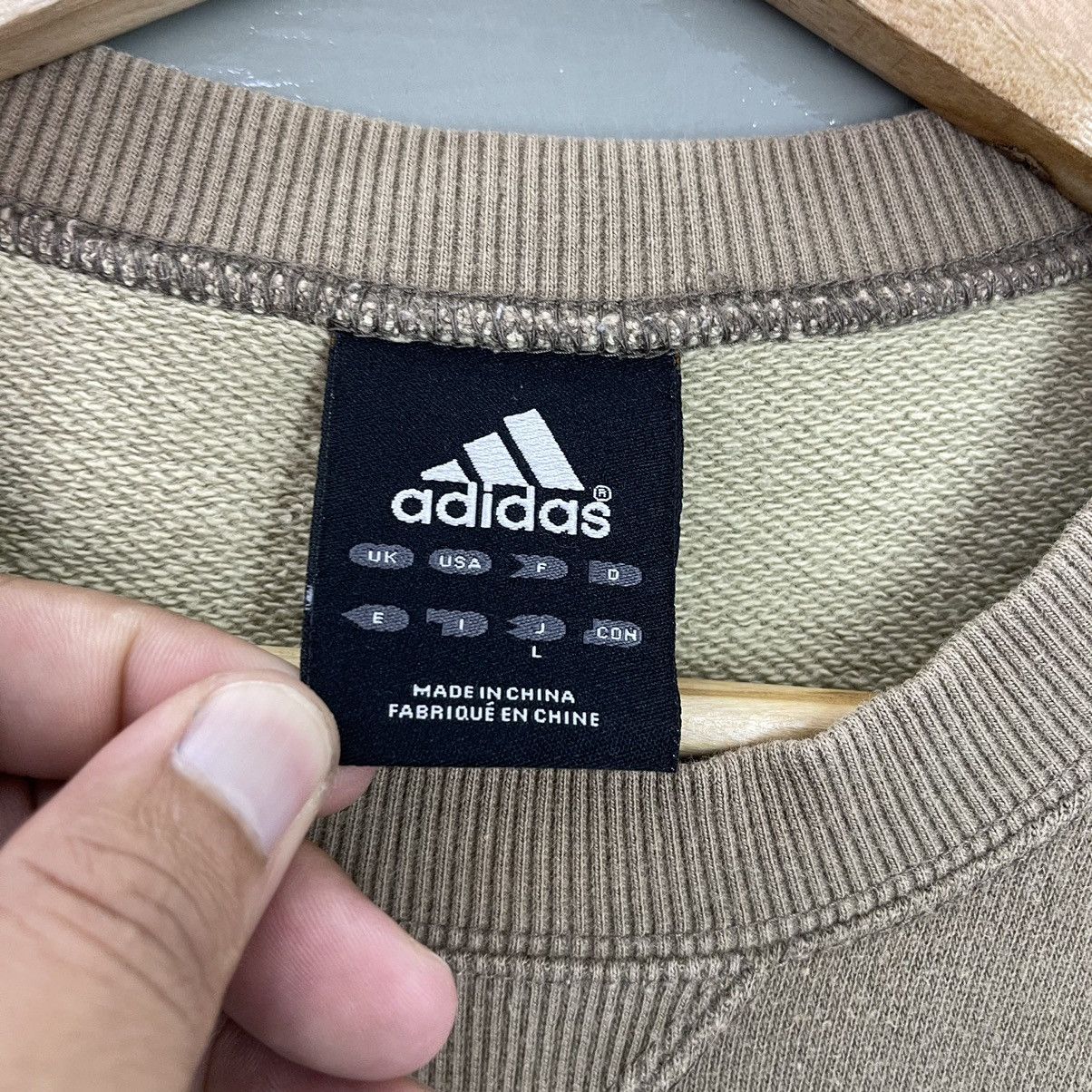 Adidas Adidas Big Logo Printed Crewneck Sweatshirt Size M Size US M / EU 48-50 / 2 - 7 Thumbnail