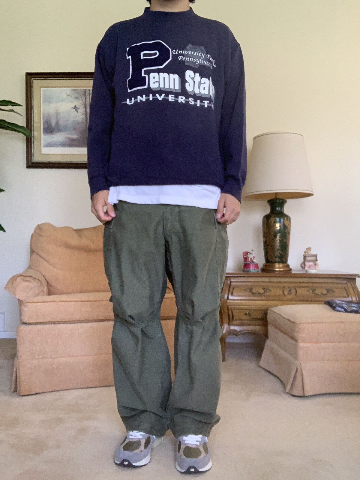 Other Vintage 90s Boxy Crewneck ( Penn State ) Size US M / EU 48-50 / 2 - 4 Thumbnail