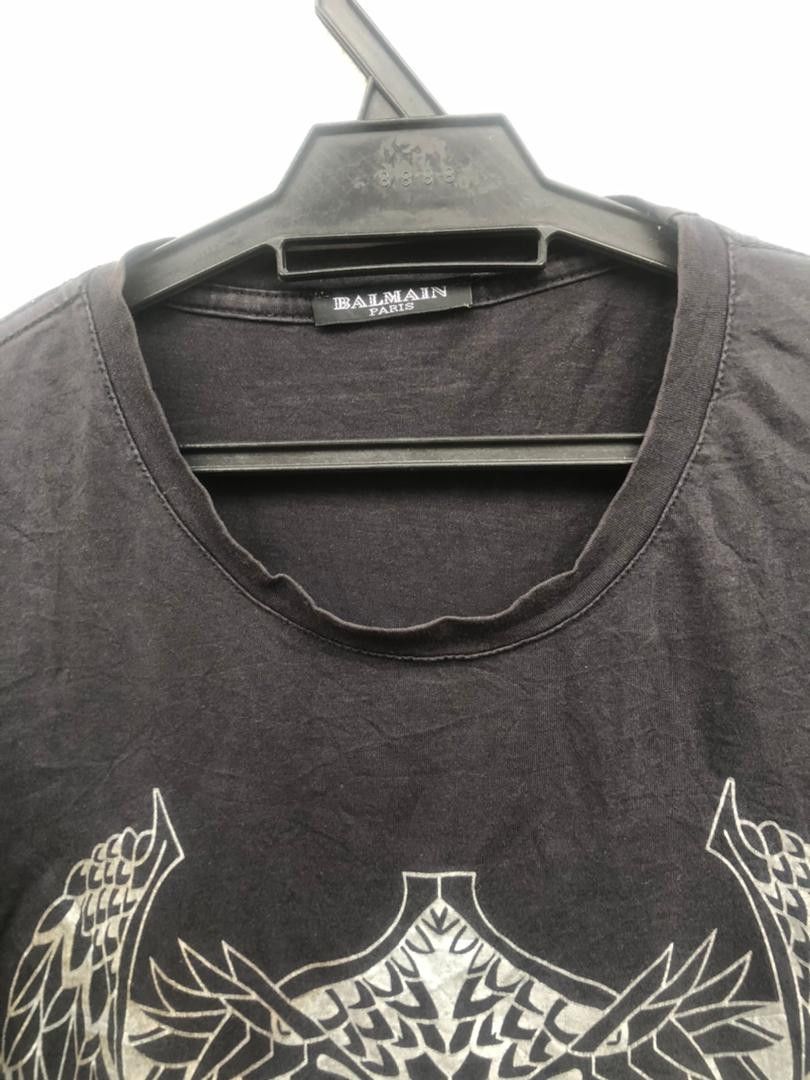 Japanese Brand Vintage Balmain Black Designed Fashion Style Shirt Size US M / EU 48-50 / 2 - 5 Thumbnail