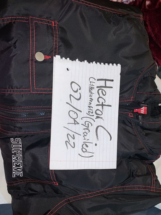 Supreme Sherpa Lined Nylon Zip Up Jacket | Grailed