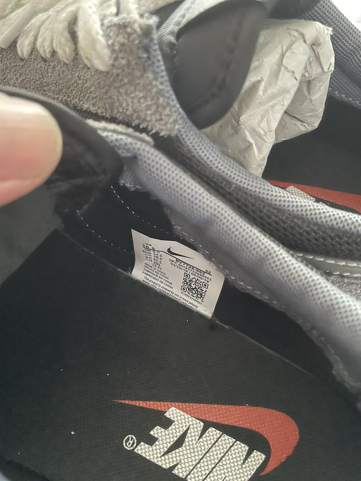 Nike Nike Daybreak SP Black/Metallic Silver Size US 10 / EU 43 - 6 Thumbnail
