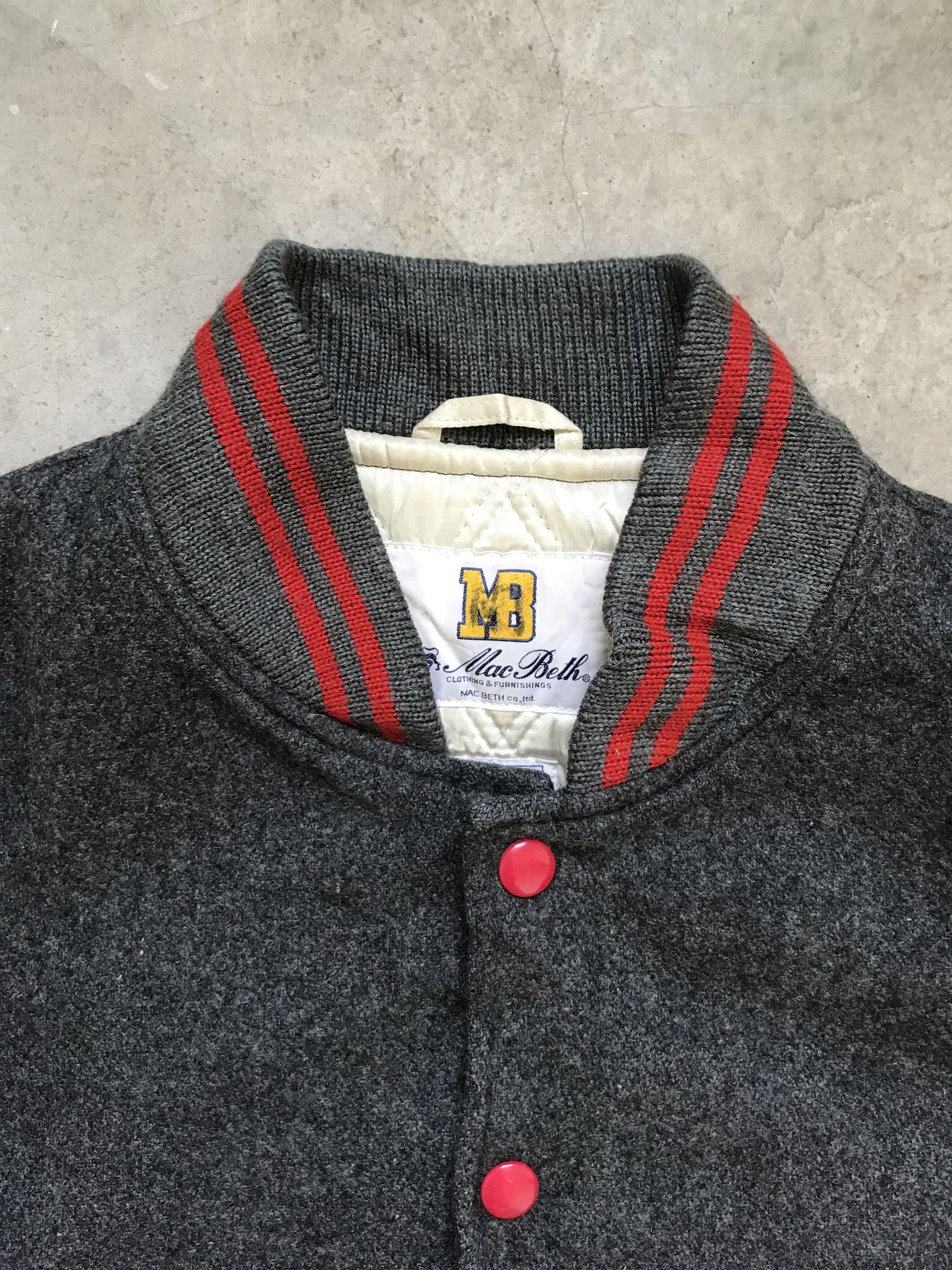 Macbeth × Vintage 💥VINTAGE💥Vintage MacBeth Varsity Jacket Size US M / EU 48-50 / 2 - 5 Thumbnail