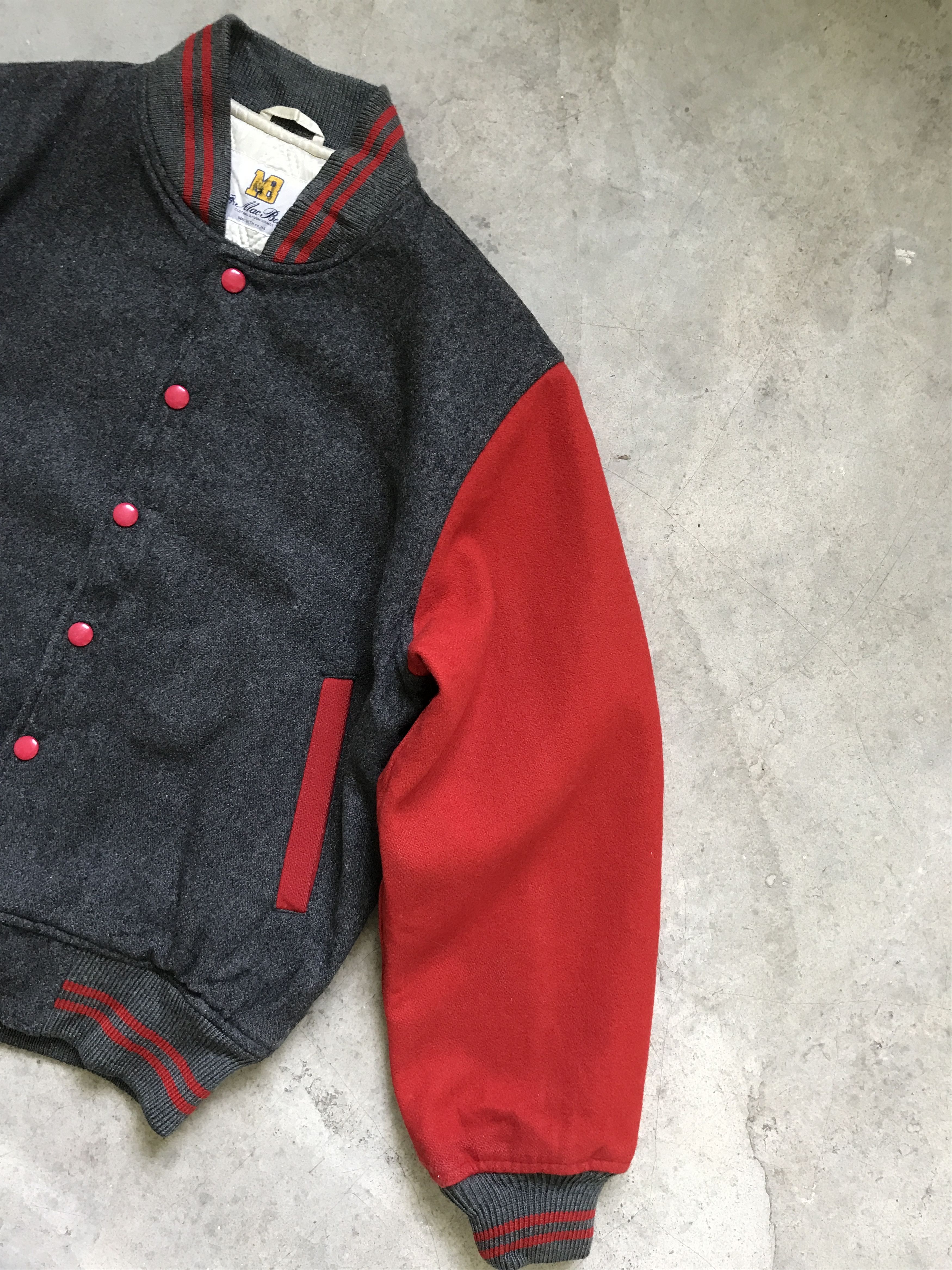 Macbeth × Vintage 💥VINTAGE💥Vintage MacBeth Varsity Jacket Size US M / EU 48-50 / 2 - 2 Thumbnail
